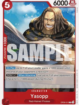 Yasopp (Reprint) (OP09-013) - Starter Deck 23: RED Shanks