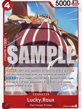 Lucky.Roux (Reprint) (OP09-015) - Starter Deck 23: RED Shanks