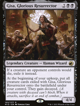 Gisa, Glorious Resurrector (MID-103) - Innistrad: Midnight Hunt