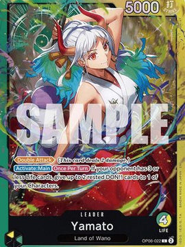 Yamato (OP06-022) (OP06-022) - Starter Deck 28: GREEN/YELLOW Yamato Foil