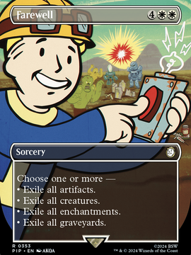 Farewell (PIP-353) - Fallout (Borderless) Foil