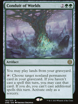 Conduit of Worlds (ONE-163) - Phyrexia: All Will Be One
