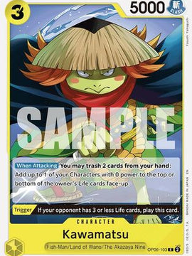 Kawamatsu (Reprint) (OP06-103) - Starter Deck 28: GREEN/YELLOW Yamato