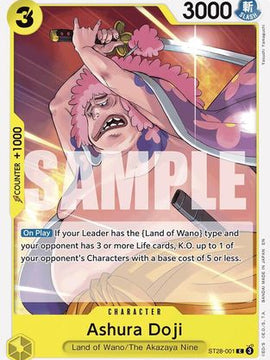 Ashura Doji (ST28-001) - Starter Deck 28: GREEN/YELLOW Yamato