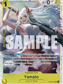 Yamato (ST28-005) - Starter Deck 28: GREEN/YELLOW Yamato Foil