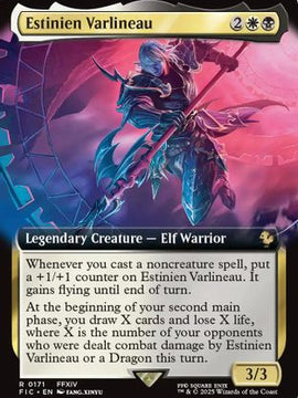 Estinien Varlineau (Extended Art) (FIC-171) - Commander: FINAL FANTASY