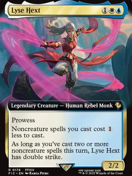 Lyse Hext (Extended Art) (FIC-178) - Commander: FINAL FANTASY Foil