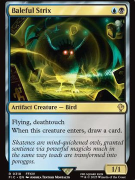 Baleful Strix (Surge Foil) (FIC-318) - Commander: FINAL FANTASY Foil