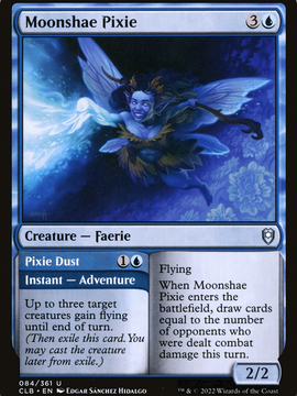 Moonshae Pixie // Pixie Dust (CLB-084) - Commander Legends: Battle for Baldur's Gate Foil