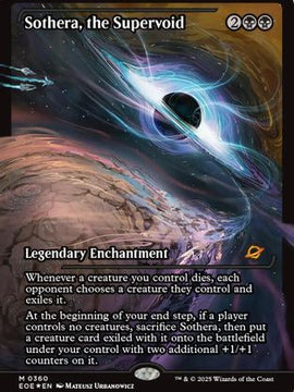 Sothera, the Supervoid (Showcase) (EOE-360) - Edge of Eternities Foil
