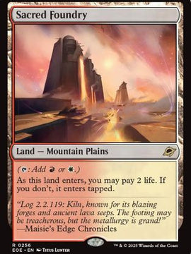 Sacred Foundry (EOE-256) - Edge of Eternities