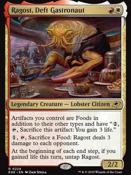 Ragost, Deft Gastronaut (EOE-224) - Edge of Eternities Foil