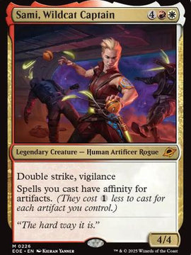 Sami, Wildcat Captain (EOE-226) - Edge of Eternities Foil