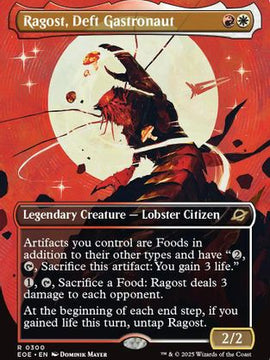 Ragost, Deft Gastronaut (Borderless) (EOE-300) - Edge of Eternities