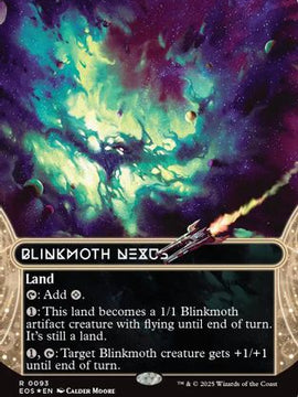 Blinkmoth Nexus (0093) (Borderless) (Galaxy Foil) (EOS-093) - Edge of Eternities: Stellar Sights Foil