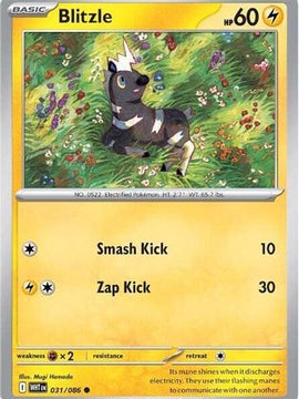 Blitzle 31 - SV White Flare Reverse Holofoil