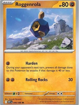 Roggenrola 46 - SV White Flare