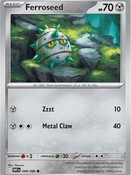 Ferroseed 68 - SV White Flare