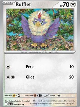 Rufflet 77 - SV Black Bolt