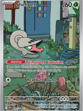 Shelmet - 093/086 93 - SV White Flare Holofoil