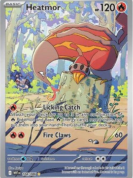 Heatmor - 104/086 104 - SV White Flare Holofoil