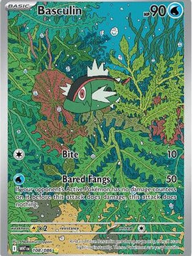 Basculin - 108/086 108 - SV White Flare Holofoil