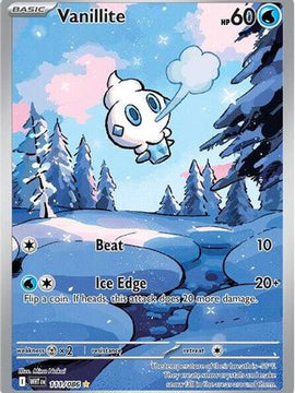 Vanillite - 111/086 111 - SV White Flare Holofoil