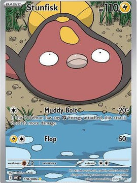 Stunfisk - 118/086 118 - SV White Flare Holofoil