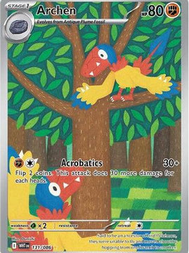 Archen - 131/086 131 - SV White Flare Holofoil