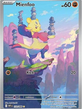 Mienfoo - 133/086 133 - SV White Flare Holofoil