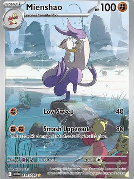 Mienshao - 134/086 134 - SV White Flare Holofoil