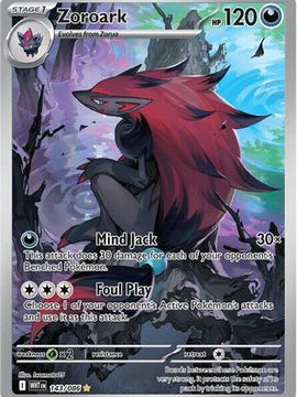 Zoroark - 143/086 143 - SV White Flare Holofoil