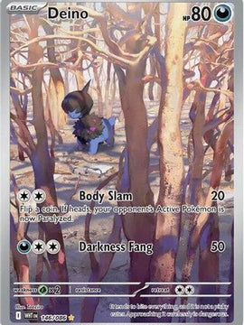 Deino - 146/086 146 - SV White Flare Holofoil