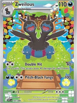 Zweilous - 147/086 147 - SV White Flare Holofoil