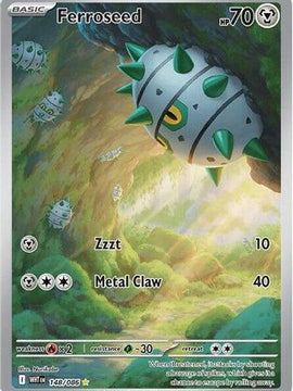 Ferroseed - 148/086 148 - SV White Flare Holofoil