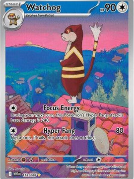 Watchog - 153/086 153 - SV White Flare Holofoil