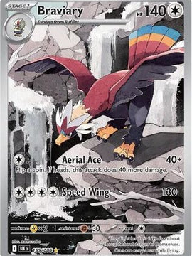 Braviary - 155/086 155 - SV Black Bolt Holofoil