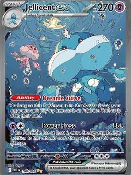 Jellicent ex - 168/086 168 - SV White Flare Holofoil