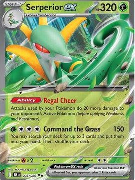 Serperior ex 3 - SV Black Bolt Holofoil