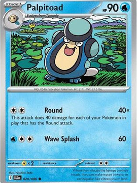 Palpitoad 20 - SV Black Bolt