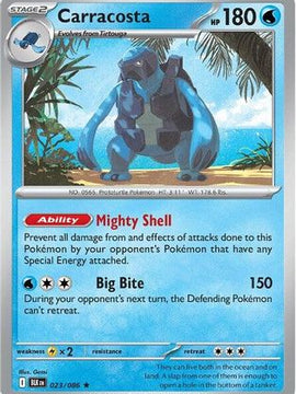 Carracosta 23 - SV Black Bolt Holofoil