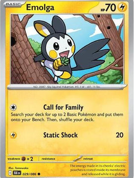 Emolga 29 - SV Black Bolt
