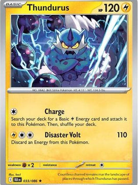 Thundurus 33 - SV Black Bolt Holofoil
