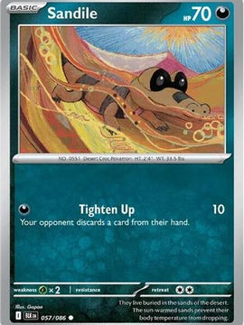 Sandile 57 - SV Black Bolt Reverse Holofoil