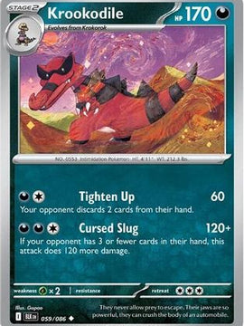 Krookodile 59 - SV Black Bolt Reverse Holofoil