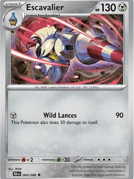 Escavalier 60 - SV Black Bolt