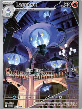 Lampent - 102/086 102 - SV White Flare Holofoil