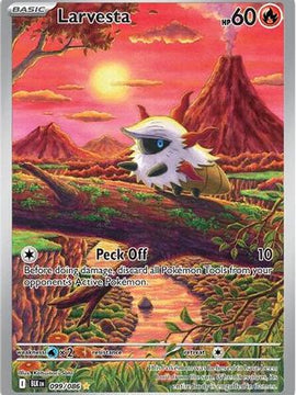 Larvesta - 099/086 99 - SV Black Bolt Holofoil