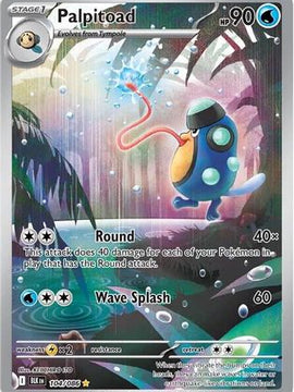 Palpitoad - 104/086 104 - SV Black Bolt Holofoil