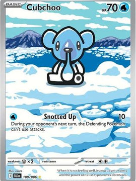 Cubchoo - 109/086 109 - SV Black Bolt Holofoil